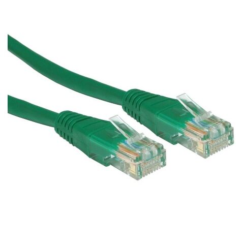 CAT6 20cm Patch Cord Green