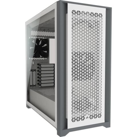 Corsair CC-9011211-WW 5000D Airflow Tempered Glass White Steel ATX Mid Tower Desktop Chassis