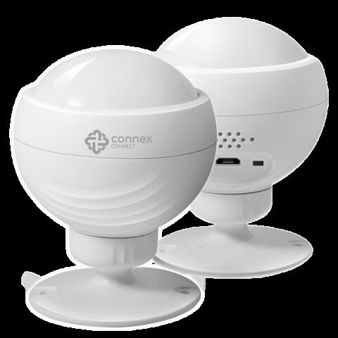 Connex Connect Smart WiFi Motion Sensor Recharge Twin Pack