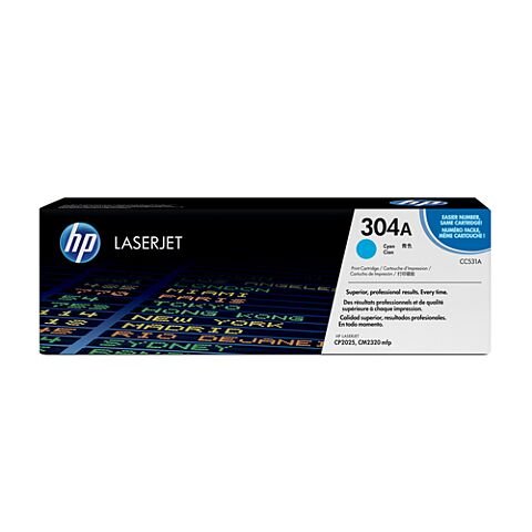 HP 304A Color Laserjet Cp2025 Cyan Print Cartridge