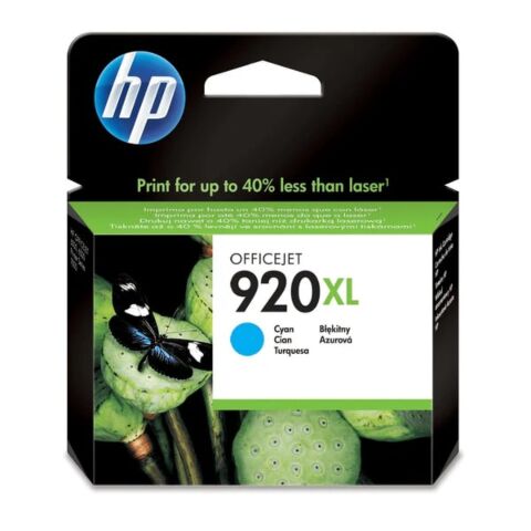 HP 920XL Cyan High Yield Printer Ink Cartridge Original