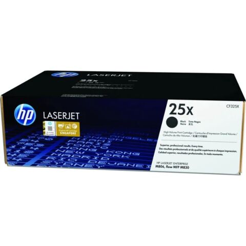 HP 25X Black High Yield Toner Cartridge 34500 Pages Original Single-pack