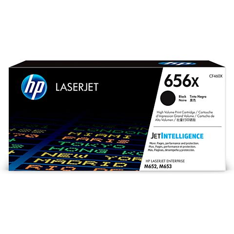 HP 656X High Yield Black Original Laserjet Toner Cartridge (Cf460X)