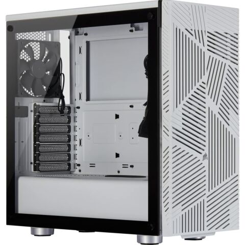 Corsair 275R Airflow Tempered Glass Mid-Tower Gaming Case ? White