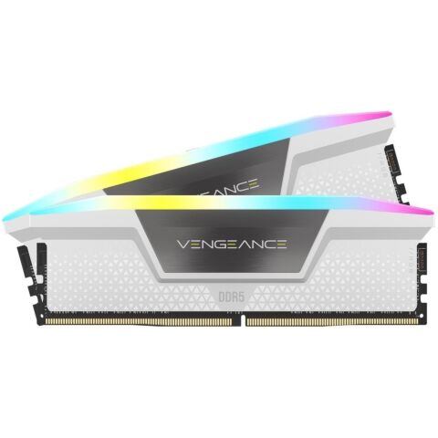 Corsair Vengeance RGB 32GB (2x16GB) DDR5-6000 288 pin 1.4V CL40 Memory White