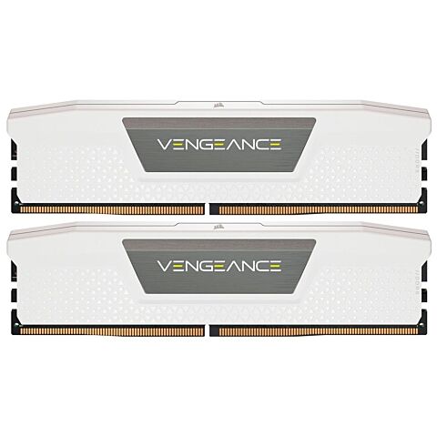 Corsair Vengeance White 32GB (2 x 16GB) DDR5-5200 C40 1.25V Desktop Memory Module