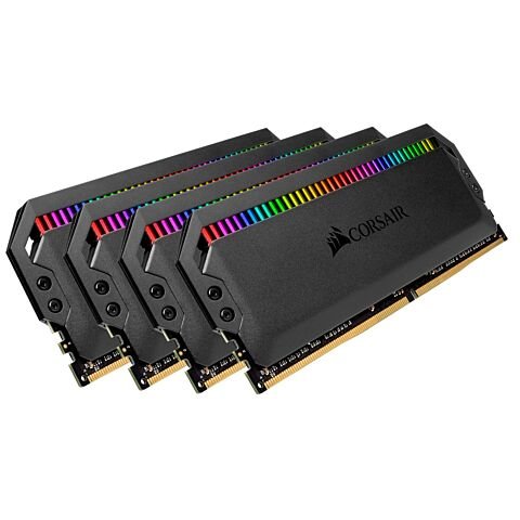 Corsair Dominator RGB LED 32GB DDR4-3200MHz Kit (4x 8GB) Memory