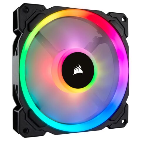 Corsair LL140 RGB 140mm Dual Light Loop RGB LED PWM Fan � Single Pack