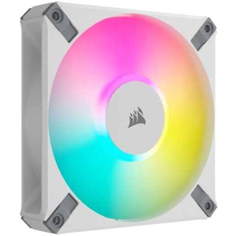Corsair AF120 RGB Elite 120mm fluid Dynamic RGB fan with AirGuide - white
