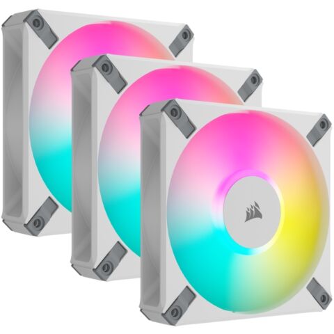 Corsair AF120 RGB Elite 120mm fluid Dynamic RGB fan with AirGuide - Triple pack