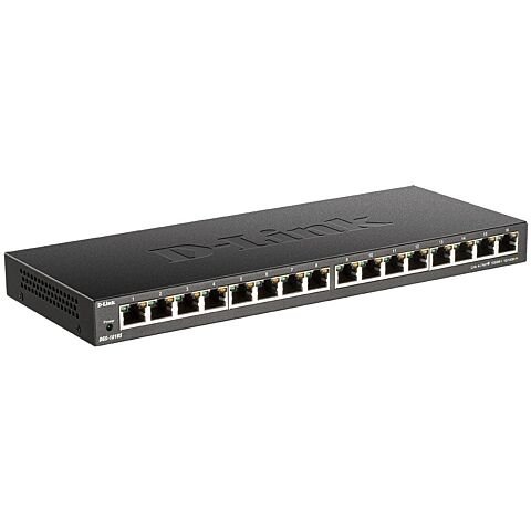 D-Link DGS-1016S 16-Port Gigabit Unmanaged Switch