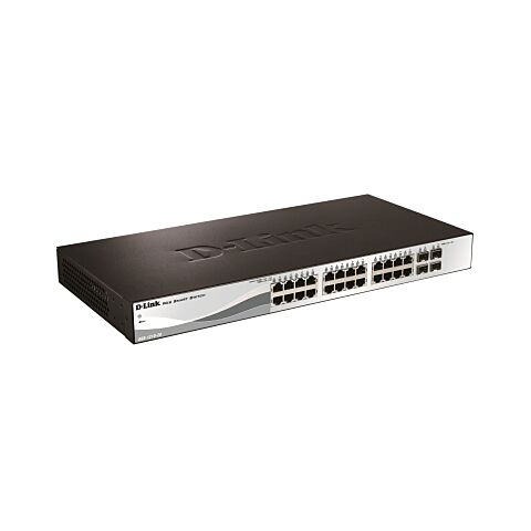 D-Link 24-Port 10/100/1000 + 4sfp Websmart Switch