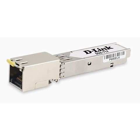 D-Link 1-port 1000BASE-T Copper SFP Transceiver