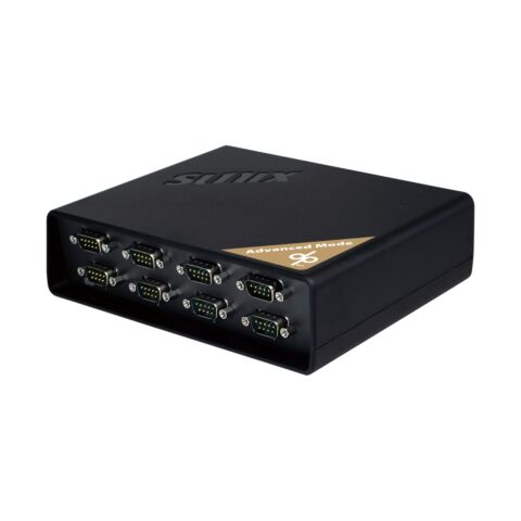 Sunix DevicePort Advanced Mode Ethernet enabled 8-port RS-232 Port Replicator