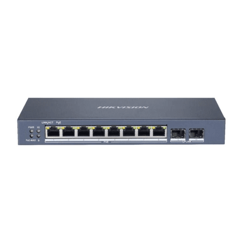 Hikvision 8-port Gigabit Smart Managed PoE Switch