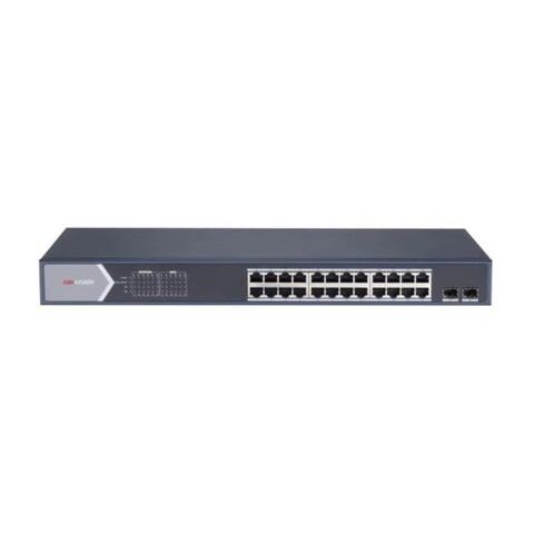 Hikvision 24-port GbE PoE Smart Managed Switch with 2x SFP ports