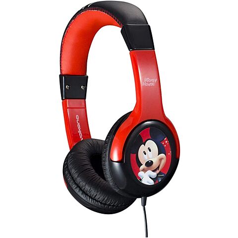 Disney - Mickey Mouse Stereo Headphones Red