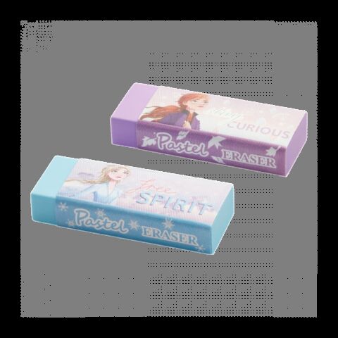 Frozen 2 Pastel Colour Erasers Multi
