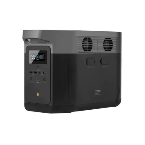 EcoFlow DELTA Max 1600 Portable Power Station - 2000W Output / 1612Wh Battery / 800W Solar / Int Socket