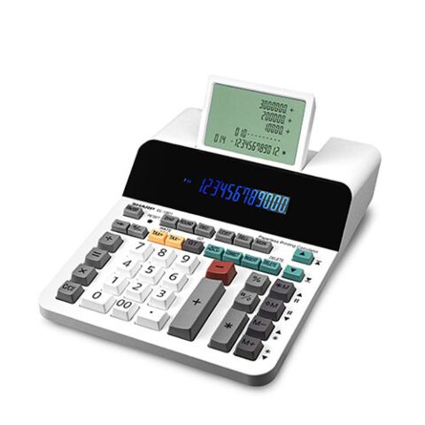 Sharp EL-1901 - 12 Digit Paperless Printing Calculator