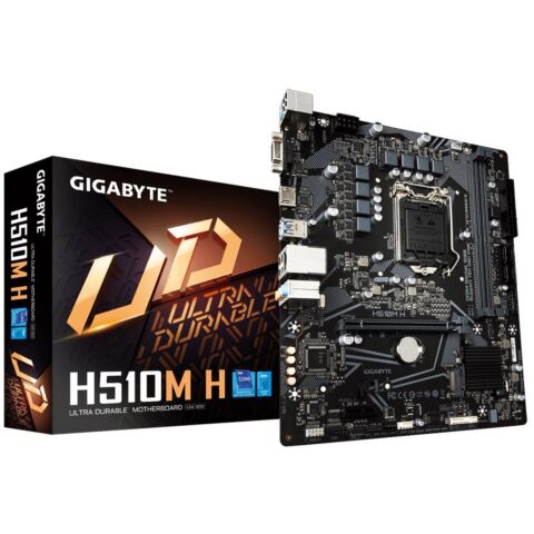 Gigabyte H510M-H H510 Express Chipset Gen 10/ 11 LGA 1200 Micro ATX Motherboard