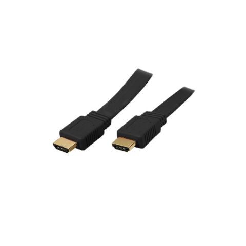 HDMI M-M 25M(VER 1.4) Black Flat