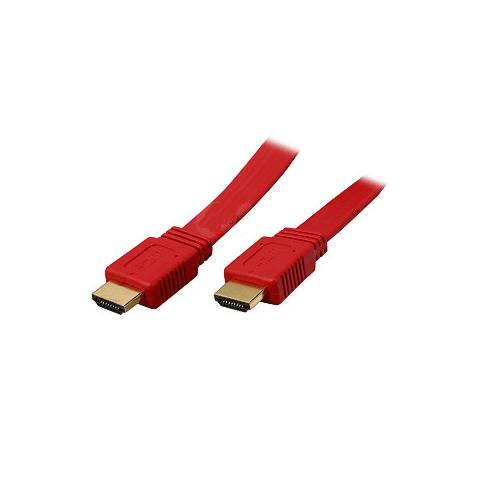 HDMI M-M 25M(VER 1.4) Red Flat