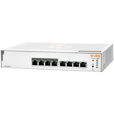 HP Aruba Instant On 1830 8x Gigabit 4p Class4 PoE 65W Switch