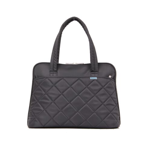 Kingsons 15.4 inch shoulder laptop bag - Ladies in fashion - Black