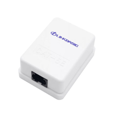 Linkbasic Cat5e Single Surface Mount Box