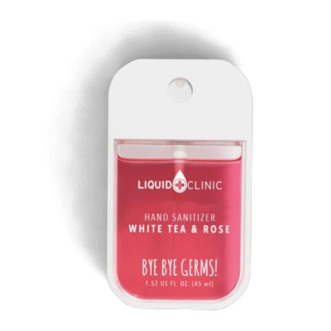 Liquid Clinic Mini Hand Sanitizer White Tea and Rose 45ml