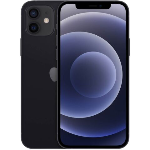 Apple iPhone 12 6.1 inch A14 Bionic CPU 64GB storage 5G Black Smartphone