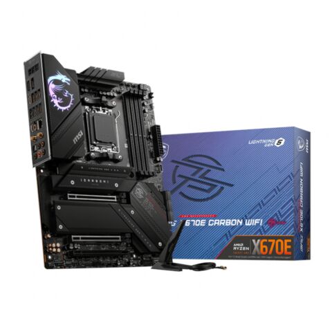MSI MPG X670E Carbon WIFI AMD AM5 ATX Gaming Motherboard