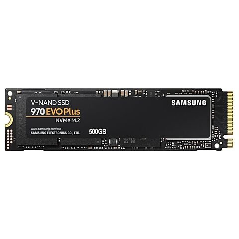 Samsung 970 Evo Plus series 500Gb NGFF(M.2) 3-bit MLC Solid State Drive
