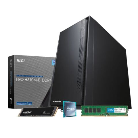 PCBUILDER I5 12400 HD730 16GB 500GB W11H