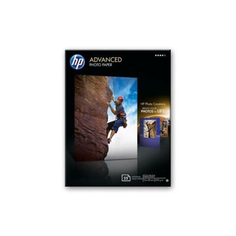 HP Advanced Glossy Photo Paper 250 G/M-13 X 18cm Borderless /25 SHT