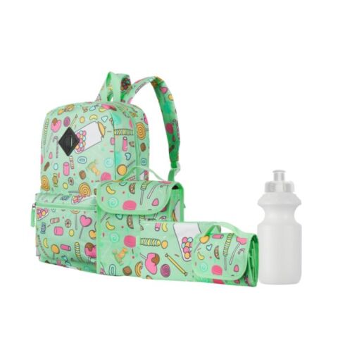 Quest Popsicle 4 Piece BTS Backpack Combo - Mint