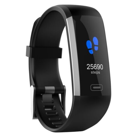 Rocka Hit Fit series Smart Bracelet HR+Fitness IP67 2 extra straps