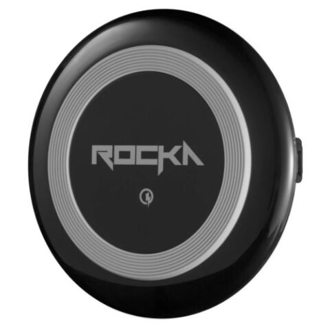 Rocka Liberty series Qi Wireless phone charger - black