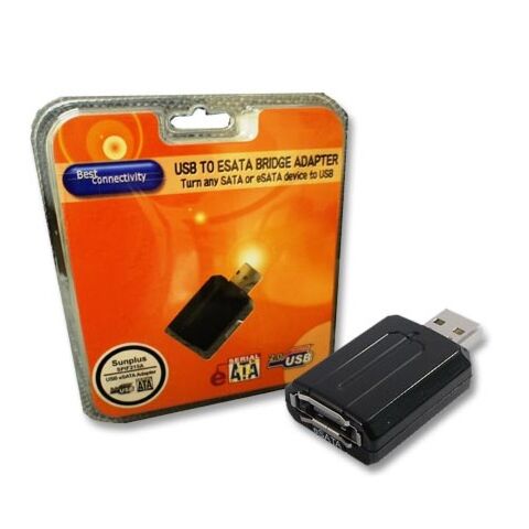 USB 2.0 To ESATA Bridge Adapter