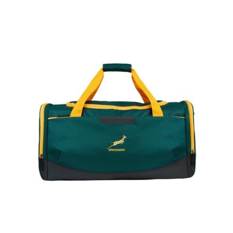 Springbok Winger 43L Duffel Bag Green Gold and Black
