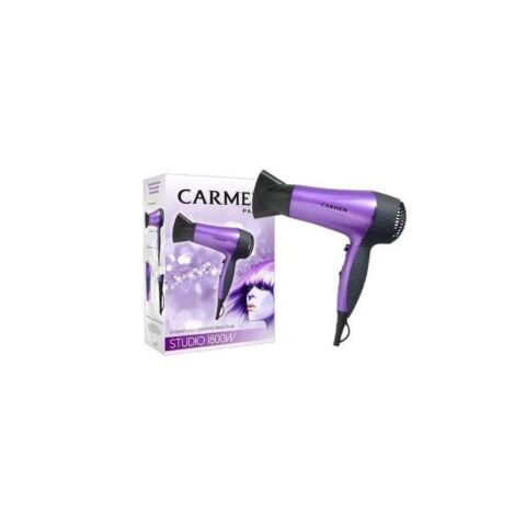Carmen Studio Blue 1800W Hairdryer