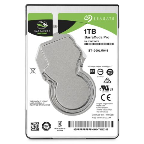 Seagate Barracuda Pro 1TB 2.5 inch Sata 6GB/s RPM 7200 128mb Cache Notebook Internal Hard Drive