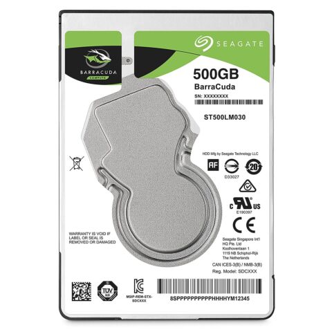 Seagate BarraCuda - 500GB 2.5 inch Serial ATA III Internal Hard Drive