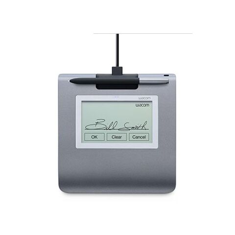 Wacom LCD signature pad featuring a 4.5 inch F-STN mono display 320x200 resolution ( Software Sold separately)