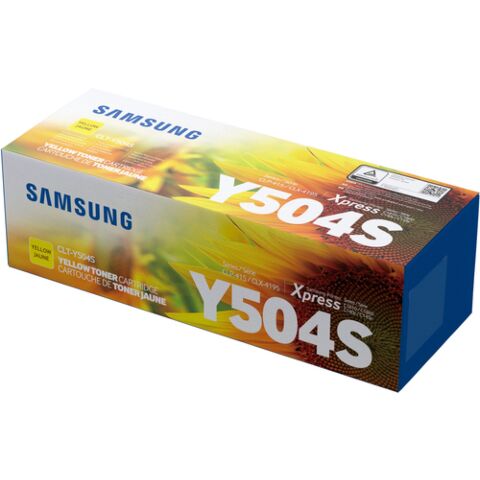 Samsung CLT-Y504S Yellow Toner Cartridge