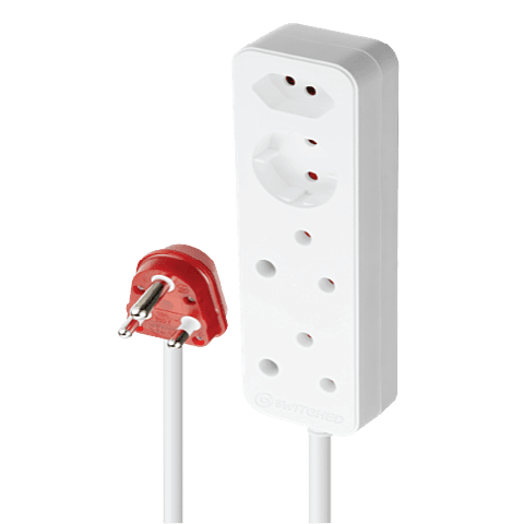 SWITCHED High Surge 4 Way Multiplug  3M 1140J