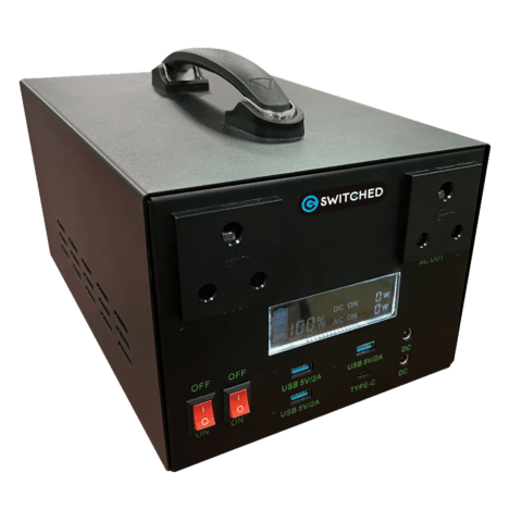 Switched 1000W Professional Portable UPS Power Station (1014Wh)