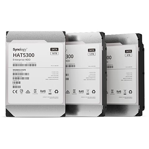 Synology HAT5300 16TB 3.5 inch SATA 6Gb/s 512e 7200 rpm Hard Disk Drive
