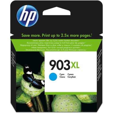 HP 903XL Cyan High Yield Printer Ink Cartridge Original